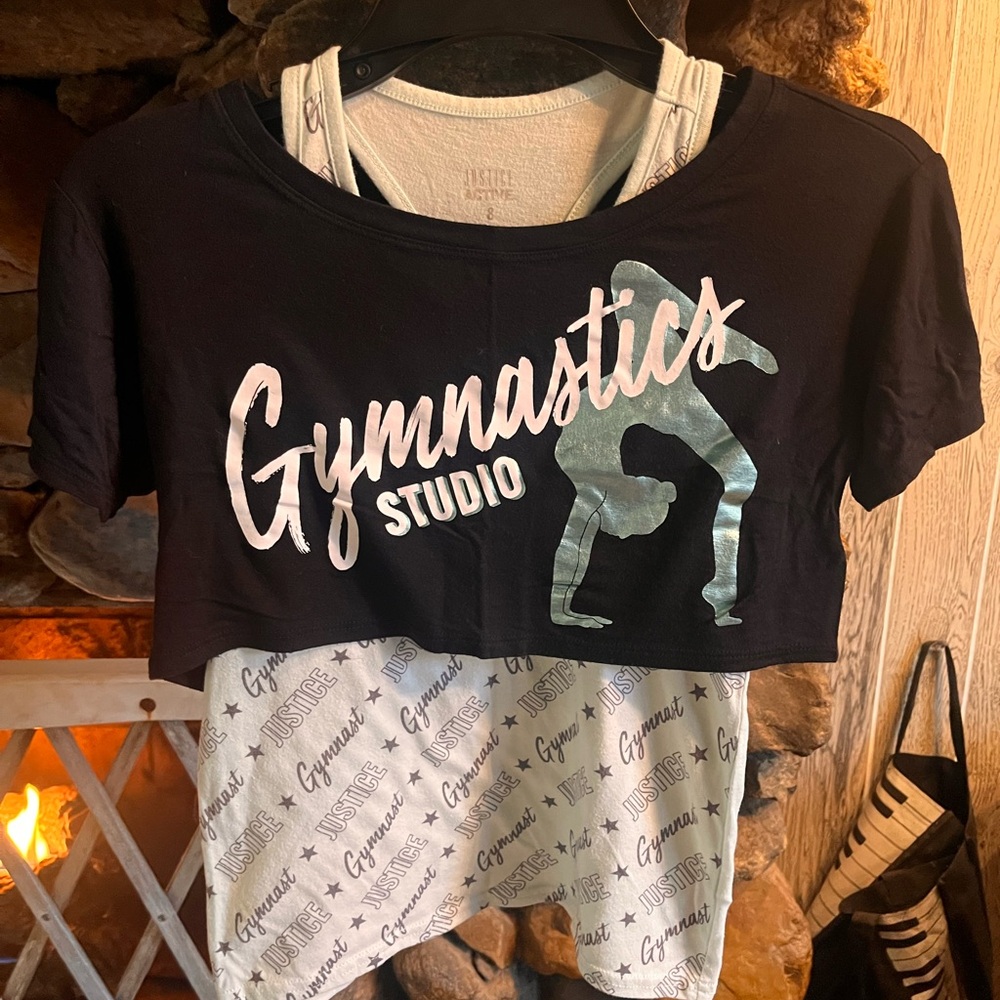 Gymnastics 2 piece top